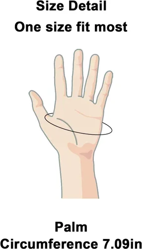 Vista 8 de Accmor Guantes de piel sintética sin dedos, guantes de conducción, deportes al aire libre, cosplay, disfraz de medio dedo para mujeres, hombres