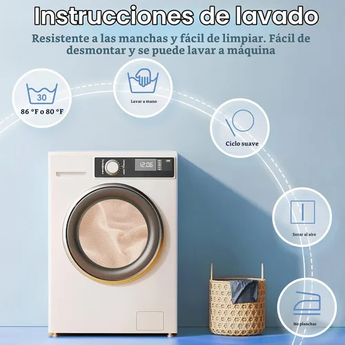 Vista 6 de WEYOND Fundas de cojín para sofá en forma de L, seccionales, 1 funda