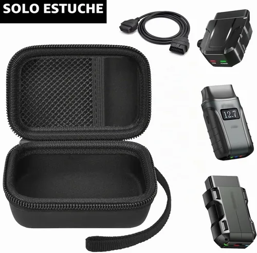 Vista 2 de Funda compatible con TOPDON TopScan OBD2/XTOOL escáner herramienta de diagnóstico, lector de código de tarjetas de escáner inalámbrico OBD2