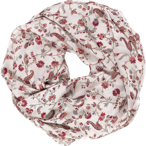 Vista 3 de MELIFLUOS DESIGNED IN SPAIN Bufanda para mujer, ligera, sensación de seda, verano, otoño, primavera, oblonga, a la moda, chal