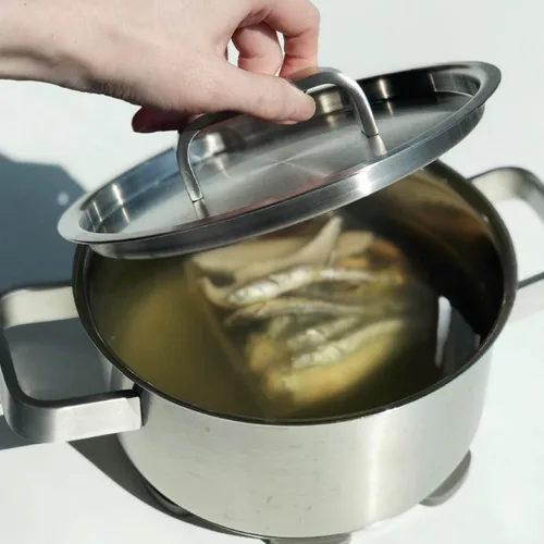 Vista 4 de Mezcla seca de mariscos, paquete de Anchoa Kelp Dashi, hecho en Corea (16gX 10Tea Bags)