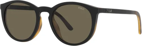 Vista 2 de Polo Ralph Lauren PH4183U - Gafas de sol redondas de ajuste universal transparente 1969in