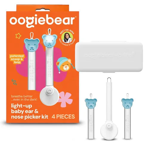 Vista 11 de Oogiebear – Limpiador de oídos y nariz para bebés, Paquete de 1