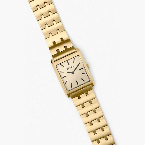 Vista 3 de Breda Reloj de pulsera 'Virgil' de acero inoxidable y metal, 1.024 in