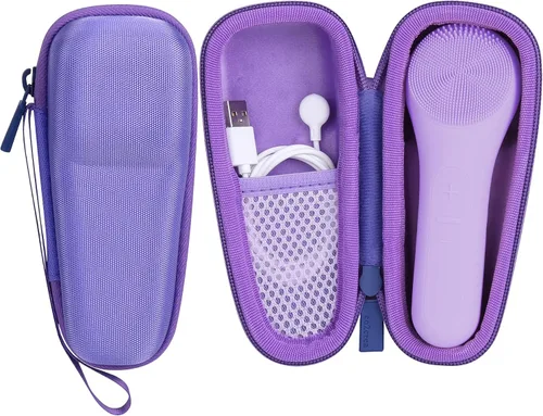 Vista 7 de co2CREA Estuche rígido compatible con NågraCoola CLIE 2 1 Cepillo de limpieza facial sónico (baya)