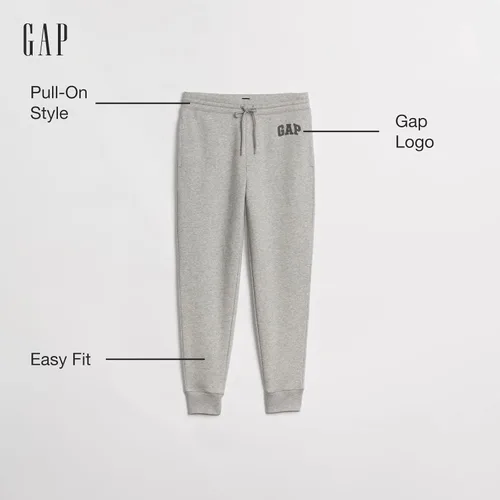Vista 3 de GAP Men's Logo Fleece Joggers