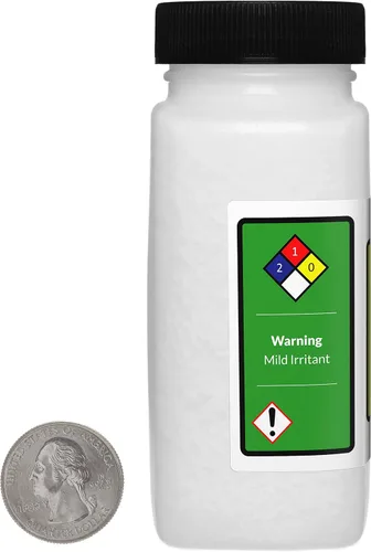 Vista 3 de Benzoato de sodio [NaC7H5O2] 99,9% USP Micropellets de grado alimenticio 4 oz en dos botellas Two Bottles