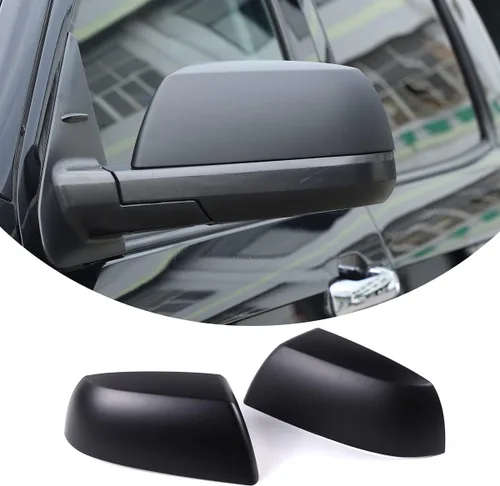 Vista 10 de Accesorios para cubierta de espejo retrovisor exterior para Toyota Tundra 2007-2021/Sequoia 2008-2020, cubiertas de protección de espejo retrovisor