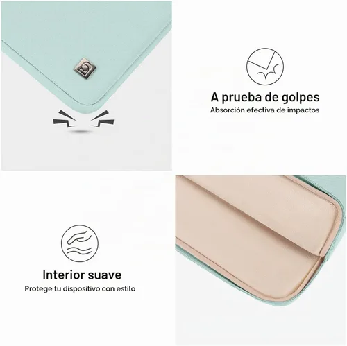 Vista 7 de DOMISO Funda para Laptop Funda Protectora Compatible con MacBook Air M4/A3241 2025 de 15 pulgadas, M3/A3114, M2/A2941, MacBook Pro A1990 A1707 de 15