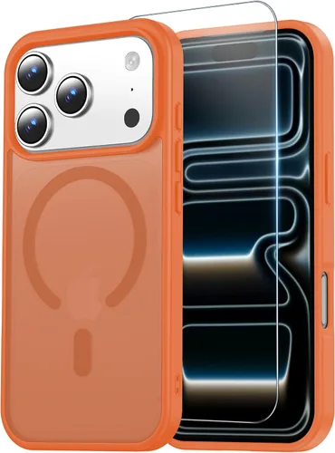 Vista 34 de Funda transparente para iPhone 11 con protector de pantalla, compatible con Magsafe, antiamarilleo, protección de grado militar, a prueba de golpes