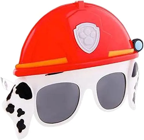 Vista 4 de Sun-Staches UV400 - Gafas de sol para disfraz de Paw Patrol Marshall