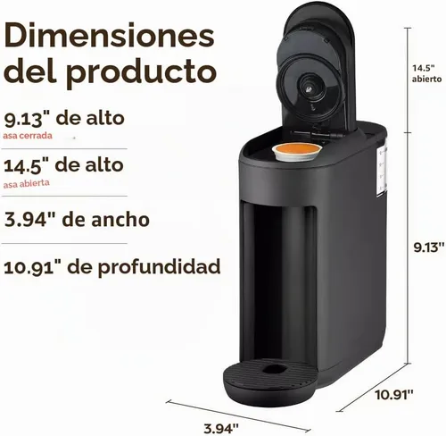 Vista 7 de KeurigK K-Mini Mate - Cafetera de cápsulas KCup de una sola porción - Cafetera compacta de 4 pulgadas de ancho - Depósito de 12 onzas - Compatible