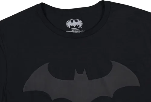 Vista 3 de DC Comics - Camiseta gráfica con licencia para hombre con diseño de logotipo de Batman sutil