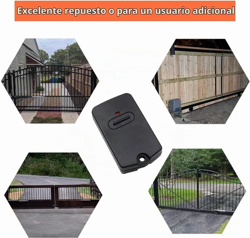 Vista 6 de RB741 para mando a distancia Mighty Mule Gate, 318 MHZ (paquete de 2)