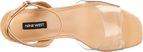 Vista 5 de NINE WEST Sandalias de cuña con correa al tobillo para mujer KLEAR3