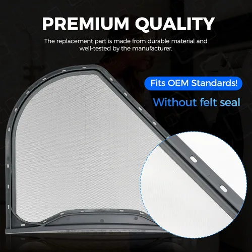 Vista 3 de Filtro de trampa de pelusa 134701410 apto para secadora de ropa Frigi-daire por Romalon Replaces 134701420 1512169 Ap4432579 Ps2363394 Eap2363394