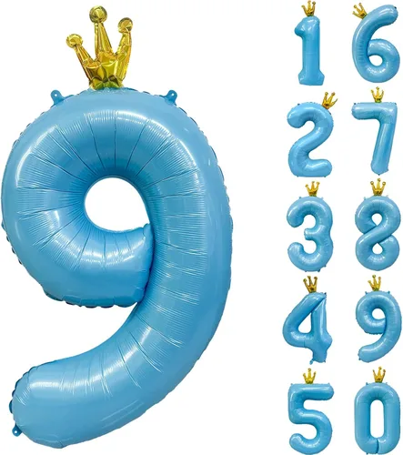 Vista 108 de Globos gigantes de helio de aluminio de 40 pulgadas, color negro, globos digitales grandes del número 0 para decoración de fiesta de cumpleaños