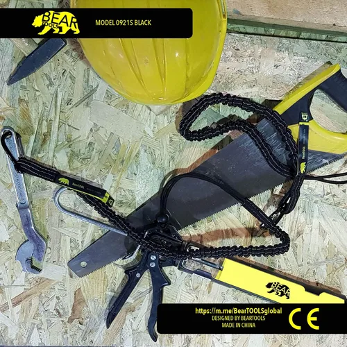 Vista 8 de BearTOOLS 0921S - Cordón para herramientas con conector único y extremo de bucle ajustable, longitud estándar, límite de peso máximo de 17.6