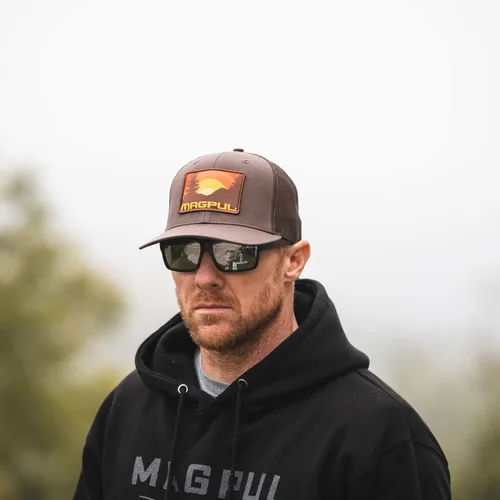 Vista 6 de Magpul Gorra de béisbol con cierre a presión, talla única para la mayoría café Daybreak