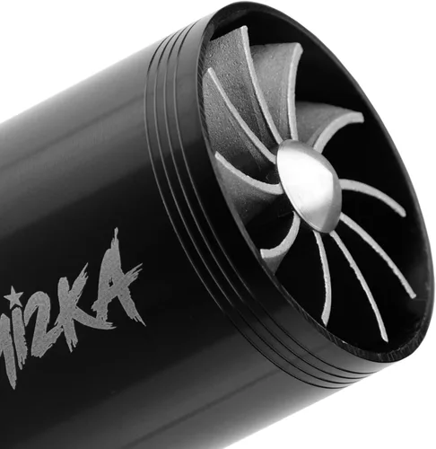 Vista 2 de Mi2KA Turbina de admisión de aire de combustible, ahorro de gas, sistema de aceleración turbonador de un solo ventilador Turbo 2.5 "-3.0