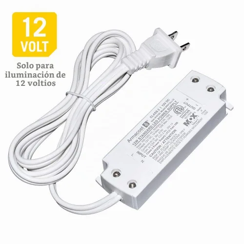 Vista 2 de Armacost Lighting 810120 Fuente de alimentación LED de 12 voltios, color blanco