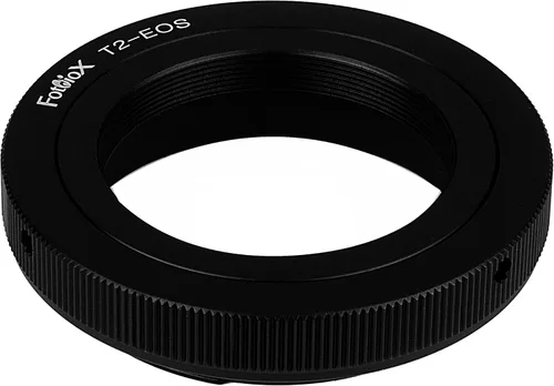Vista 2 de Fotodiox Adaptador de montaje de lente - Montura en T (T/T-2) Lente SLR de montaje con tornillo para Canon EOS (EF, EF-S) Cuerpo de cámara SLR