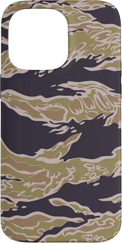 Vista 21 de US Army Tiger Stripe Camo Vietnam Special Forces Camouflage Case para iPhone 17