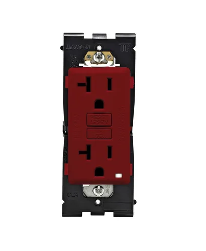 Vista 38 de Leviton Renu - Toma GFCI autocomprobada resistente a manipulaciones, 15 amperios, RGF15-CA, café con leche