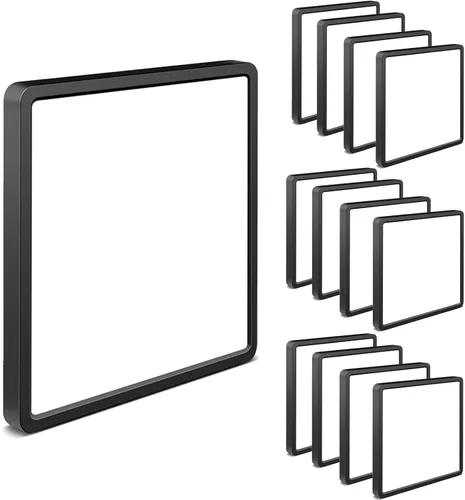 Vista 10 de 2Pack Lámpara de techo empotrada de 12 pulgadas 28W LED, lámpara de techo cuadrada de 3200LM 6000K blanca delgada de panel plano, lámpara de techo