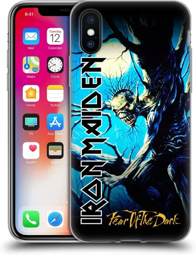 Vista 197 de Head Case Designs Funda de gel suave con licencia oficial de Iron Maiden Brave New World, compatible con Apple iPhone 7 Plus/iPhone 8 Plus Nuevo
