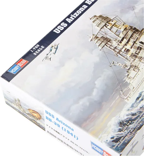 Vista 2 de Hobby Boss HY83401 USS Arizona BB-39 Kit de construcción de modelo de barco