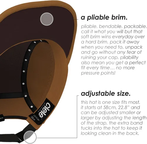 Vista 5 de Ciele Athletics GOCap - Sombrero que absorbe la humedad con protección solar, sombrero para correr