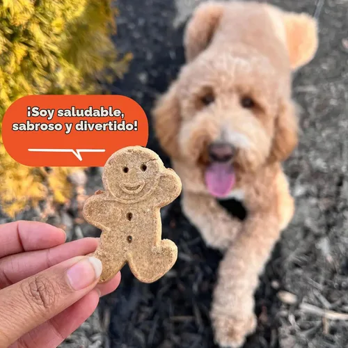 Vista 4 de Buddy Biscuits Grain Free Dog Treats, al horno en los EE. UU., Trate de gran tamaño con mantequilla de maní natural 14 oz