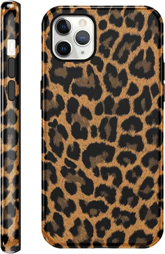Vista 51 de Funda de teléfono con estampado de guepardo para iPhone 7/8/SE 2020/2022 de 4.7 pulgadas, funda de lujo con diseño de leopardo marrón coqueta a