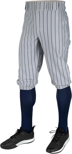 Vista 6 de Champro Unisex Adult Triple Crown 2.0 Boys Baseball Knickers with Pinstripes