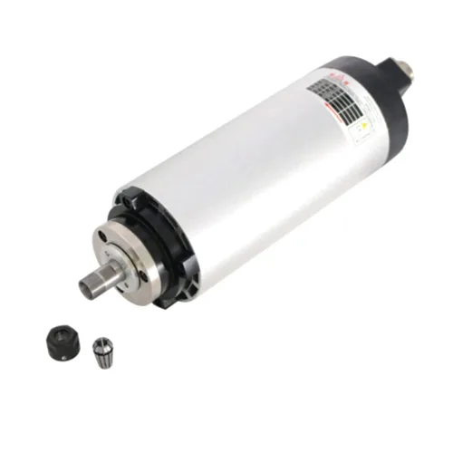 Vista 6 de Motor de husillo CNC ATO 3 fases 380V refrigerado por aire CNC motor de husillo, 1.5kW, 18000rpm 400Hz motor de husillo, para máquina enrutadora CNC