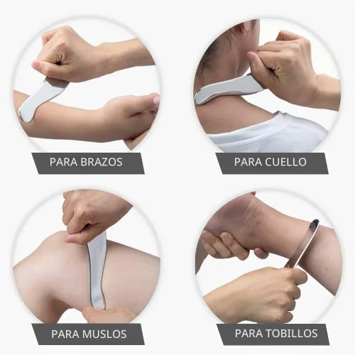Vista 7 de Terapia física de las herramientas del acero inoxidable IASTM