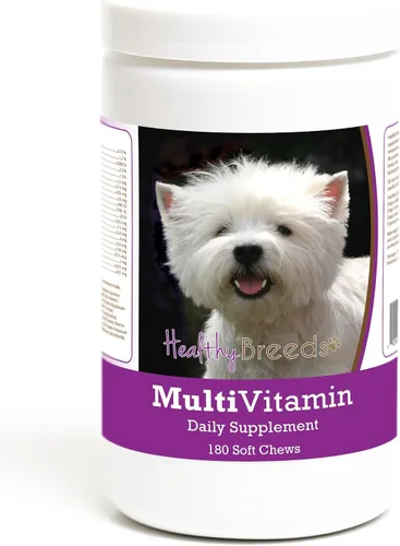 Vista 12 de Healthy Breeds Affenpinscher Multivitamínico suave masticable para perros 180