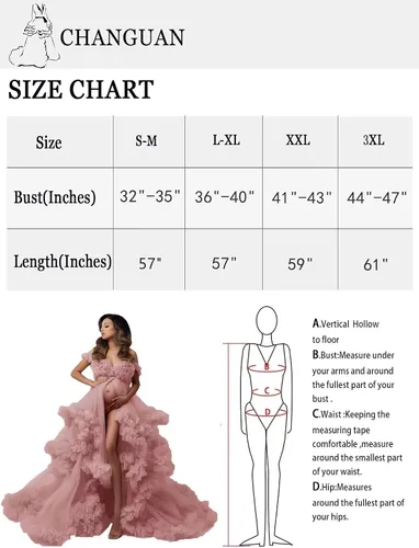 Vista 7 de Bata de tul para mujer, vestido de maternidad para sesión de fotos, volantes hinchados, lencería nupcial, bata de baño, bufanda de boda con ilusión