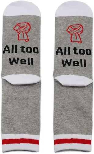 Vista 3 de TOBGBE 2 pares de calcetines para amantes de la música, letras de canciones, regalos con nombre de ablum, calcetines inspirados en canciones
