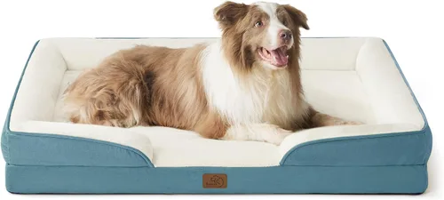 Vista 94 de Bedsure - Cama para gatos de interior, sofá cama lavable para perros muy pequeños, espuma de soporte con funda extraíble y lavable, forro Gris