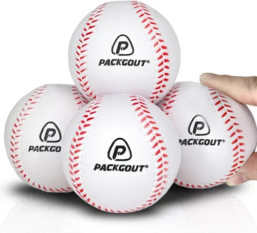 Vista 8 de PACKGOUT Soft Foam Baseballs for Kids & Teenagers - Practice & Replacement Balls