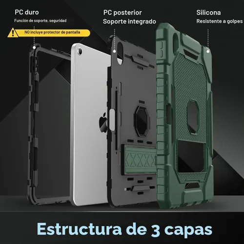 Vista 6 de Grifobes Funda para iPad A16 de 11ª Generación de 11 pulgadas 2025 / Funda para iPad de 10ª Generación de 10.9 pulgadas 2022, Funda Resistente