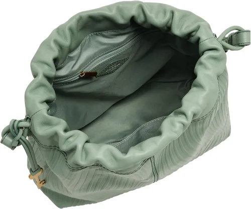 Vista 4 de Fossil Gigi - Bolso de hombro de piel con cordón para mujer
