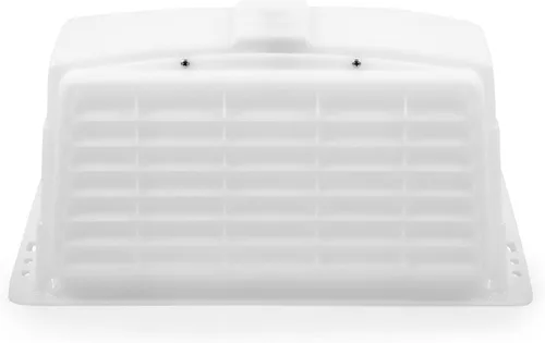 Vista 3 de Camco 40431 RV Cubierta de ventilación de techo blanca