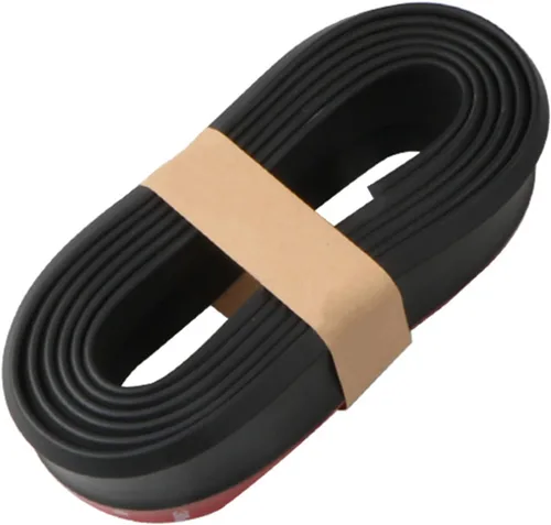 Vista 6 de Protector de Parachoques Delantero de Coche Autoadhesivo Divisor Automático Alerón de Falda de Carrocería Borde de Parachoques de Goma Moldura