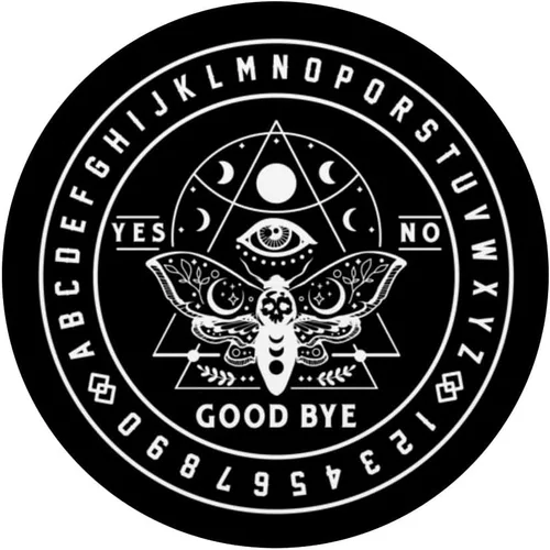 Vista 3 de Moth Planchette Ouija Spirit Board Vintage Gothic Horror PopSockets intercambiables PopGrip