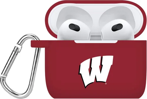 Vista 7 de AFFINITY BANDS Alabama Crimson Tide - Funda de silicona compatible con Apple AirPods Gen 3 (carmesí)