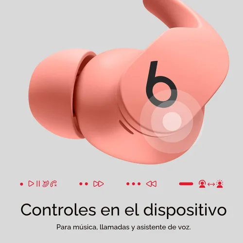 Vista 5 de Beats Fit Pro - Auriculares verdaderos inalámbricos con cancelación de ruido - Chip de auriculares Apple H1, compatible con Apple y Android