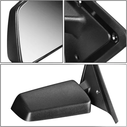 Vista 3 de DNA Motoring OEM-MR-GM1320128 Espejo de puerta de vista lateral izquierda manual de estilo de fábrica